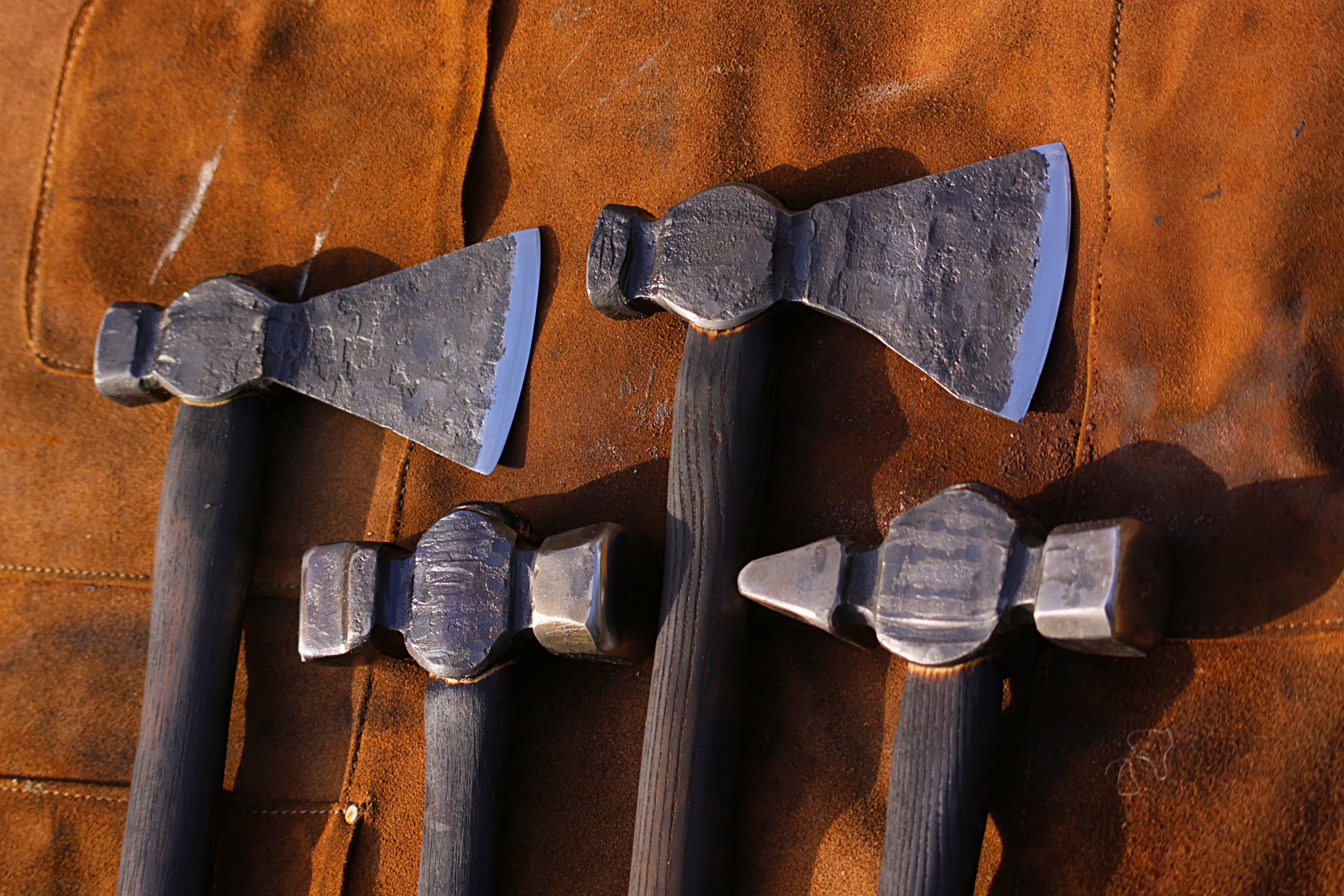 Handgeschmiedete Axt, Hammer oder Werkzeug