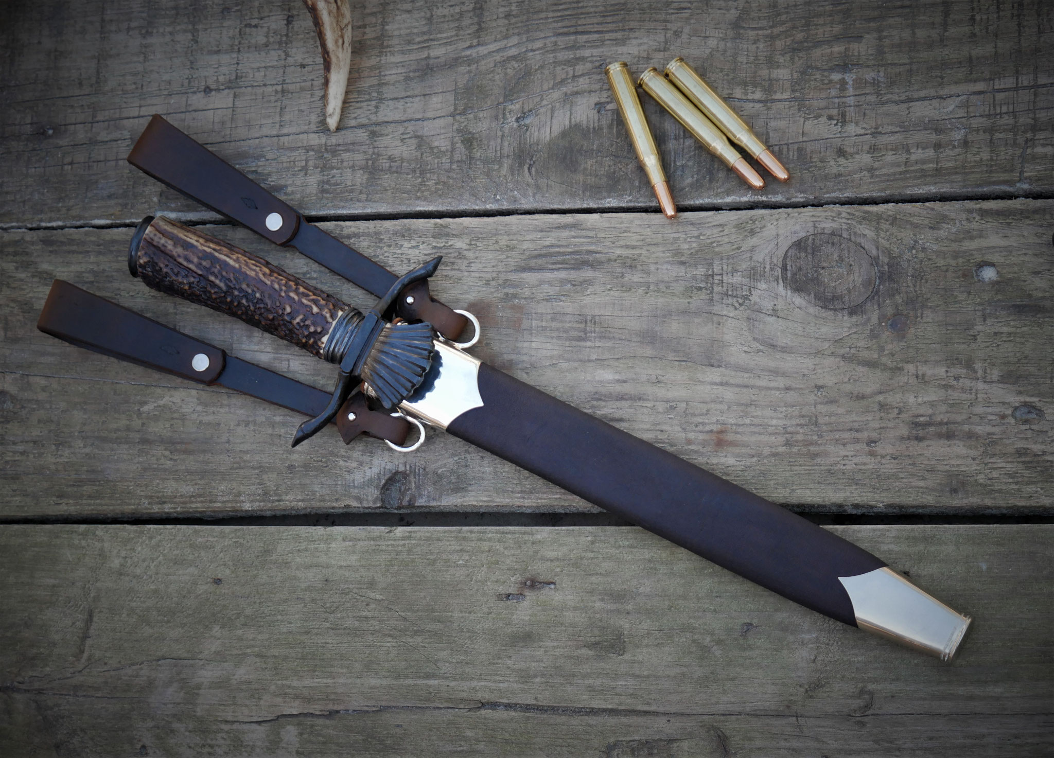 Puukko mit traditionellem Bandel-Griff