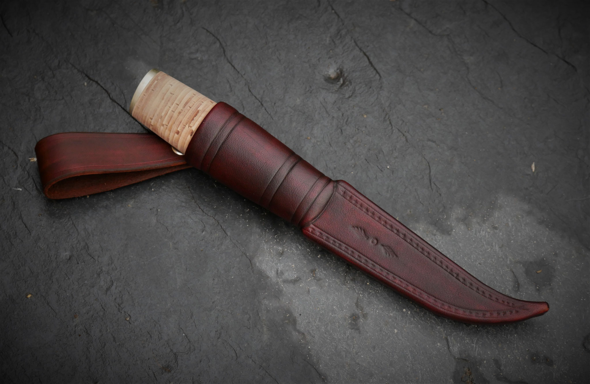Große Jagdmesser-Kollektion