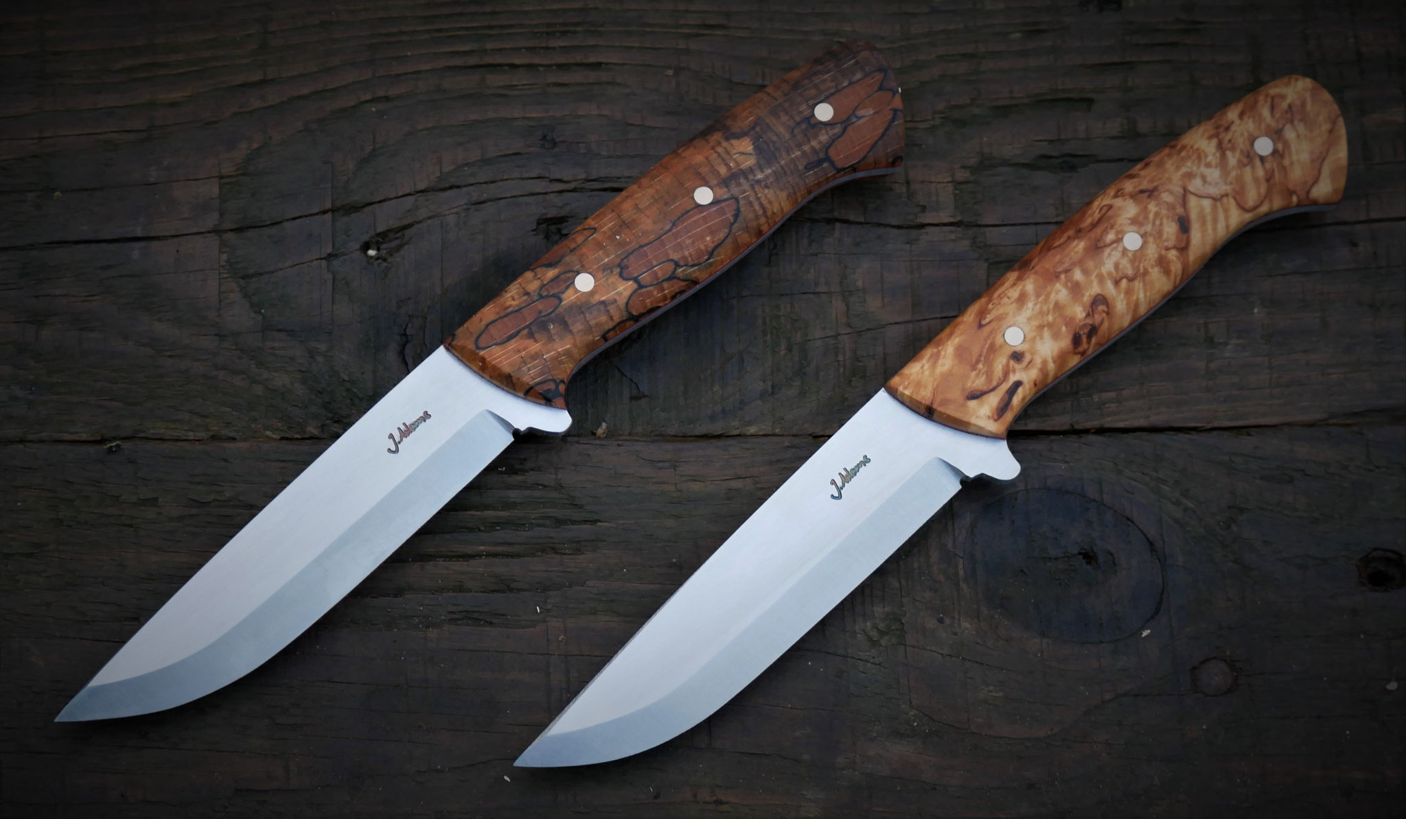Jagdmesser-Set mit Hirschhorn