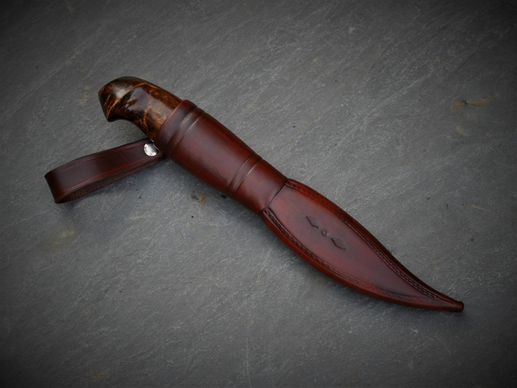 Jagdmesser-Set mit Hirschhorn